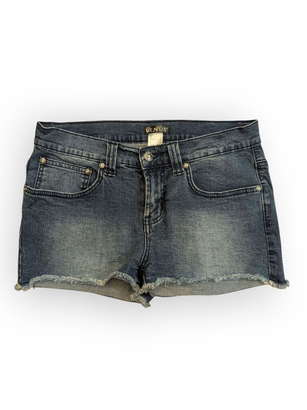 Venus Blue Denim Jean Shorts Size 4 Y2K